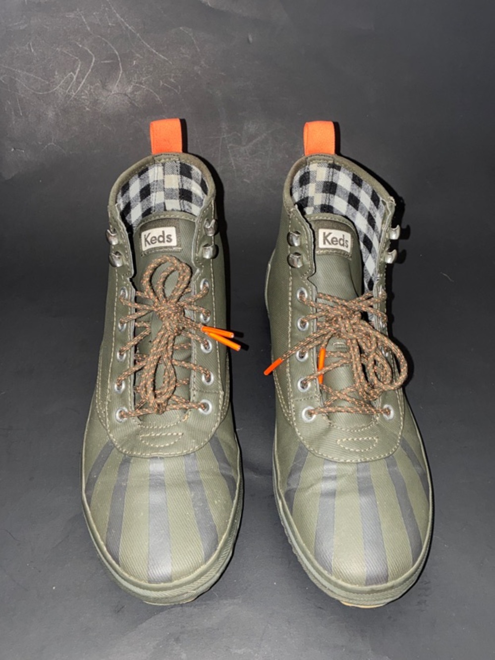 Keds Rain Boots Olive Green